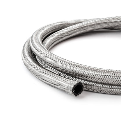 -8 AN Braided Stainless Steel Hose Line [3 ft. Length]