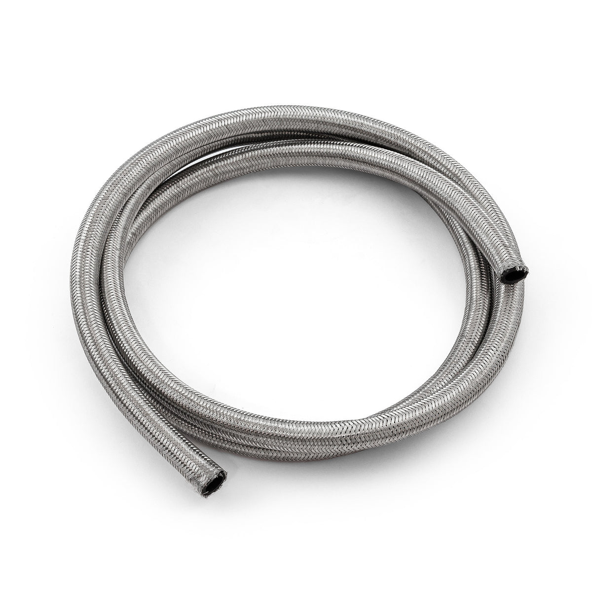 -8 AN Braided Stainless Steel Hose Line [15 ft. Length]