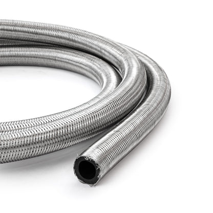 -10 AN Braided Stainless Steel Hose Line [6 ft. Length]