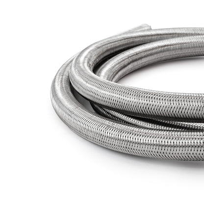 -10 AN Braided Stainless Steel Hose Line [10 ft. Length]