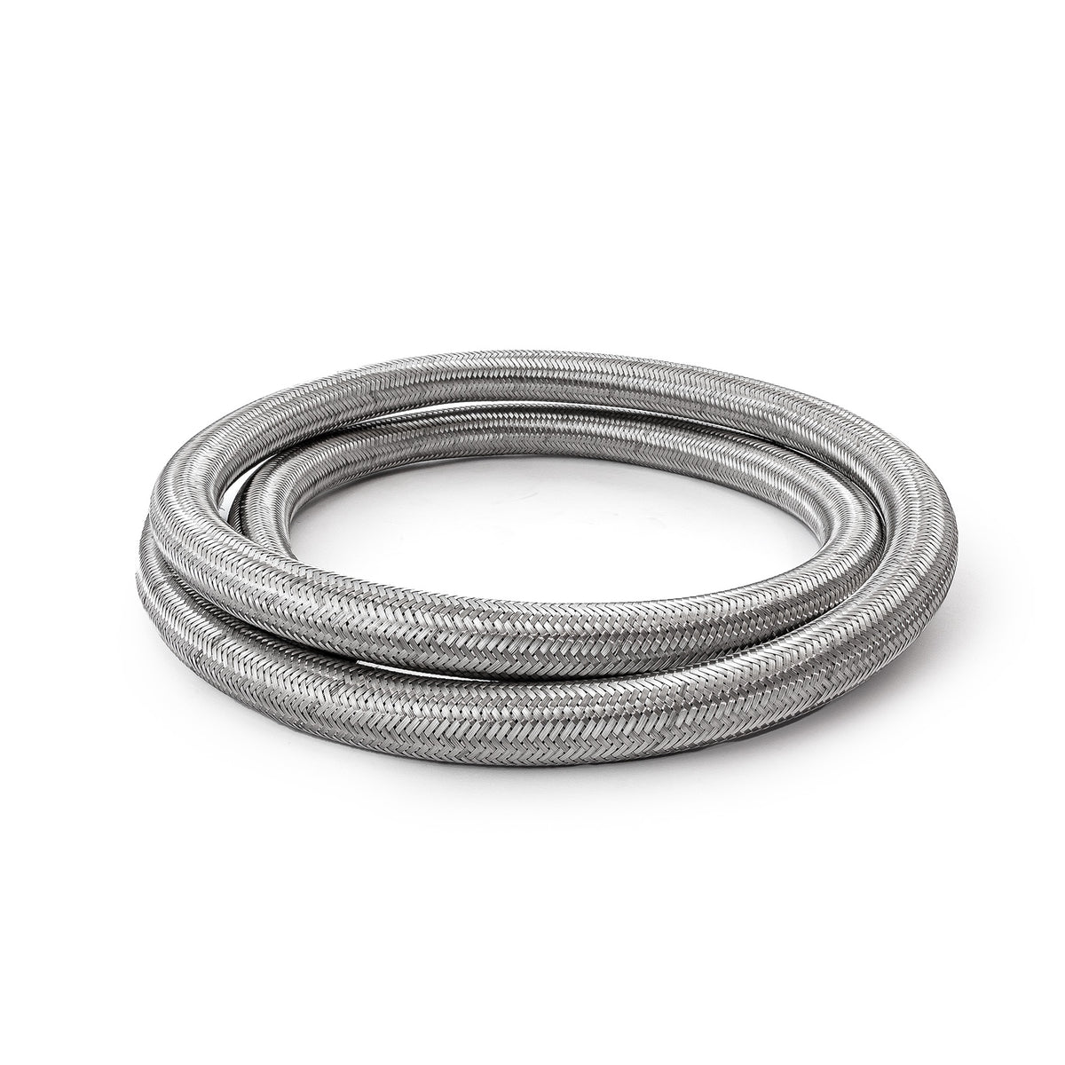 -12 AN Braided Stainless Steel Hose Line [15 ft. Length]