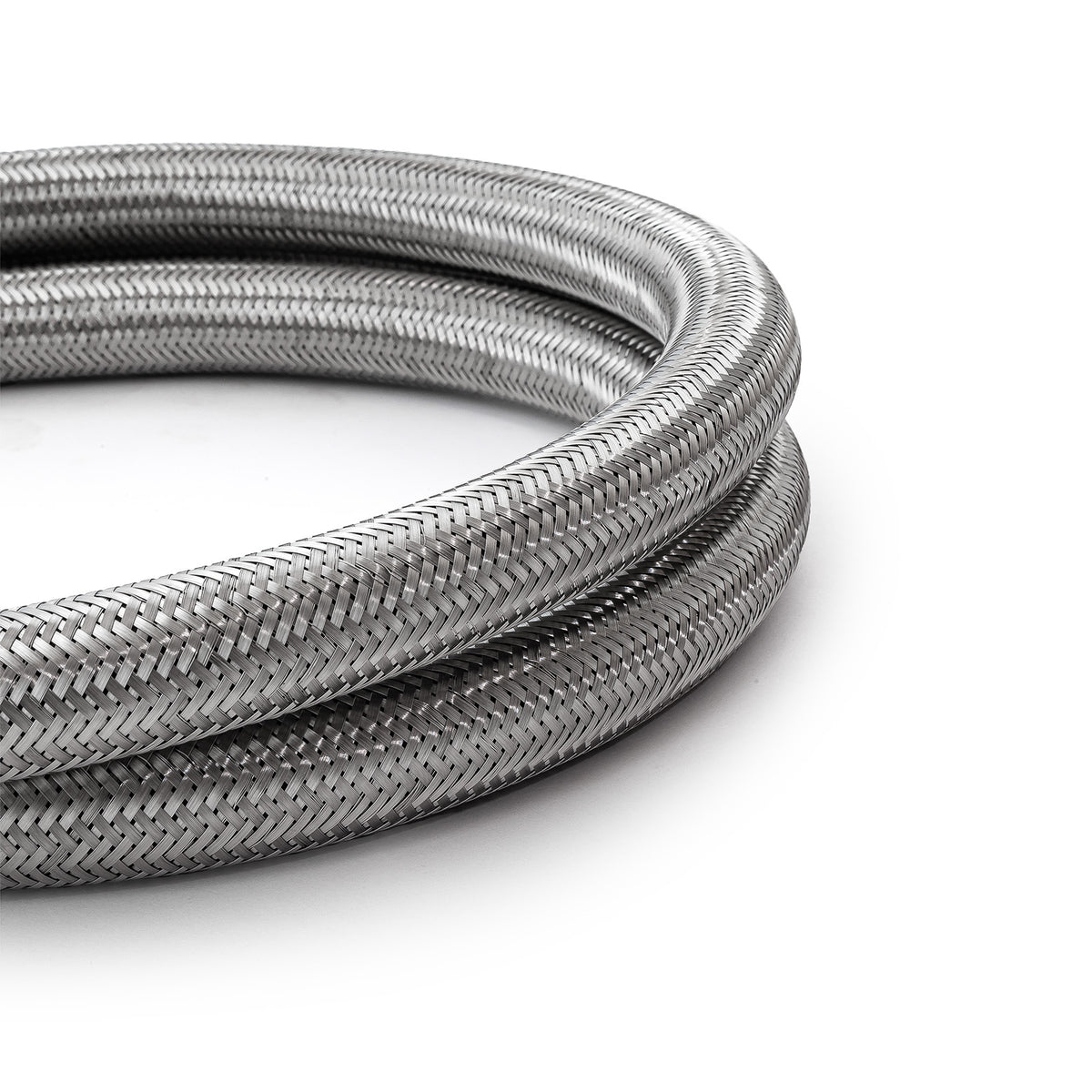 -12 AN Braided Stainless Steel Hose Line [20 ft. Length]
