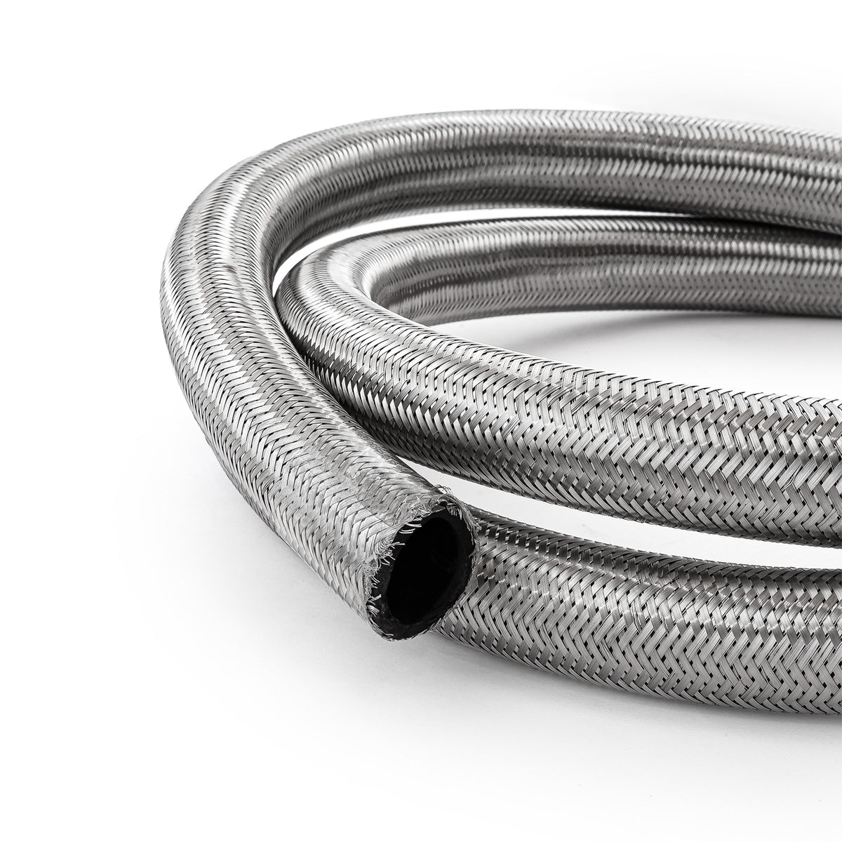 -16 AN Braided Stainless Steel Hose Line [3 ft. Length]