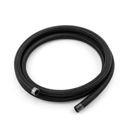 -6 AN Braided Black Nylon Hose Line [10 ft. Length]