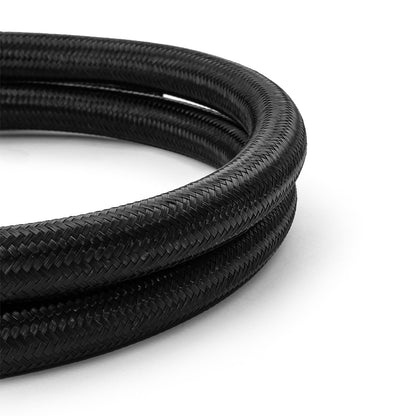 -12 AN Braided Black Nylon Hose Line [20 ft. Length]