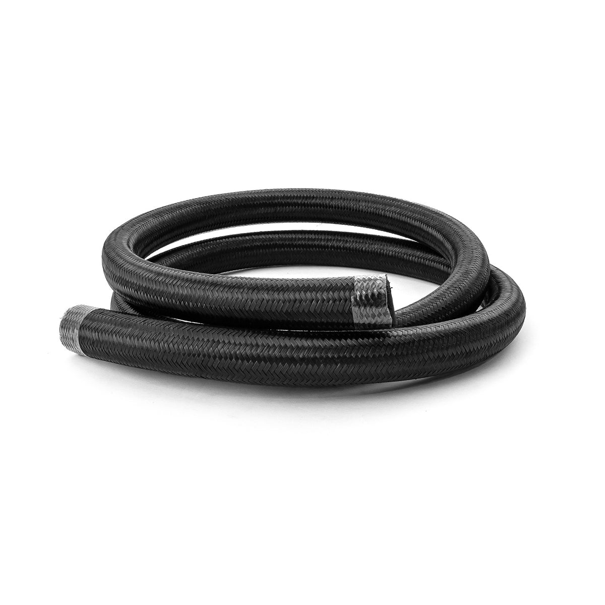-16 AN Braided Black Nylon Hose Line [20 ft. Length]