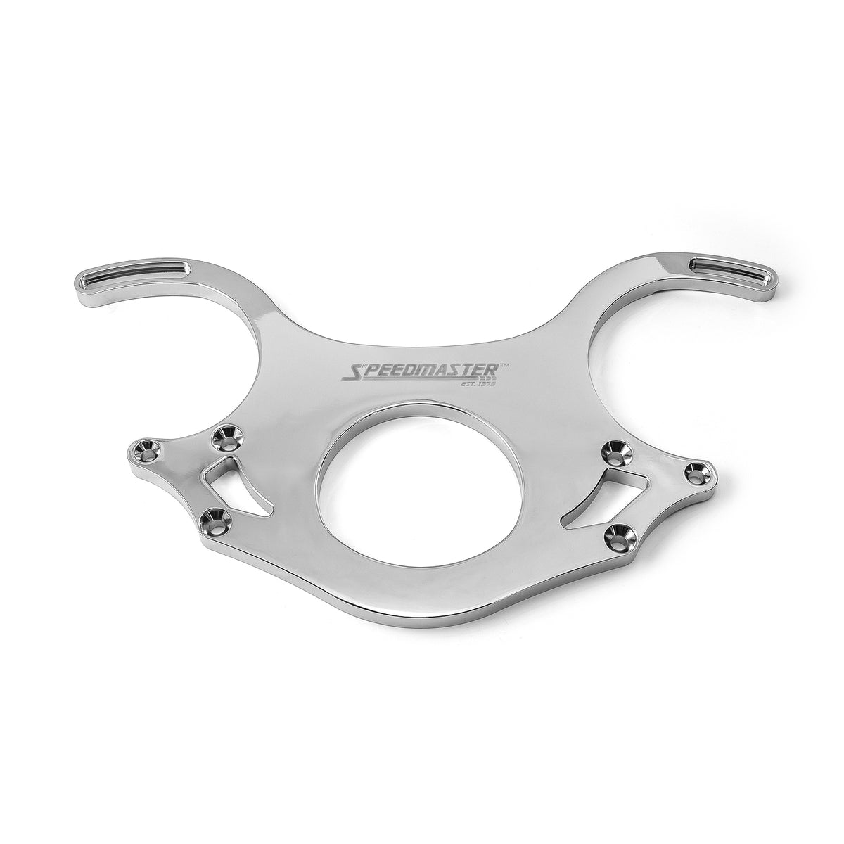 Chevy BBC 454 Aluminum Complete Serpentine Engine Pulley Kit [Polished]