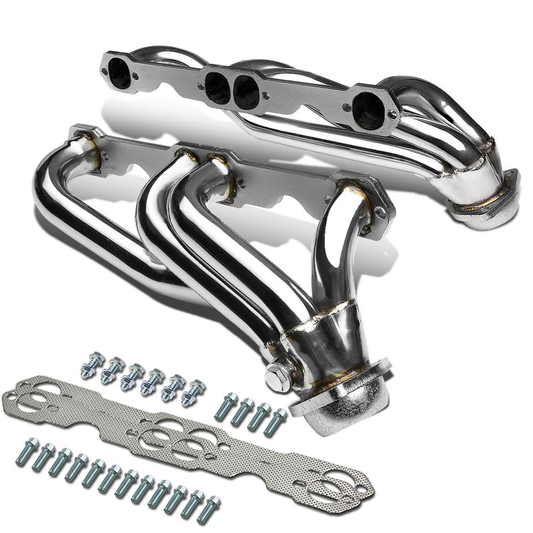 HEADERS STAINLESS STEEL - 88-97 CHEVY/GMC PICK-UP/SUBURBAN/YUKON 5.0/5.7 - TYPE-2