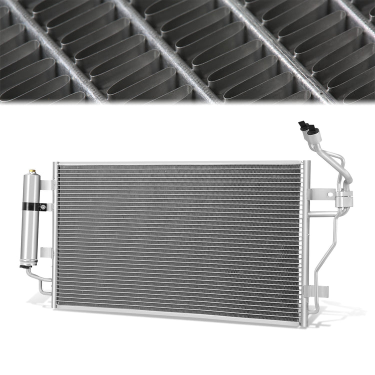 CONDENSADOR NISSAN LEAF 2013-2022 - ALUMINUM - SILVER