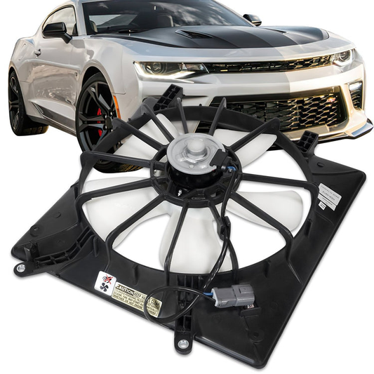 ABANICOS OE STYLE - 98-02 HONDA ACCORD - FITS MODELS WITH DENSO RADIATOR ONLY - REPLACES 5-BLADE FAN - LEFT POSITION 2.3L MODELS ONLY