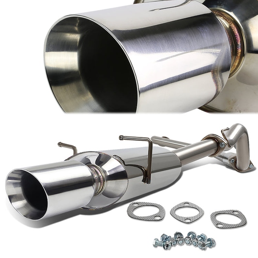 TUBERIA CATBACK CATBACK - 05-07 CHEVY COBALT LS/LT/LTZ 2.2L - OE STYLE - SINGLE ROLLED TIP - STAINLESS STEEL