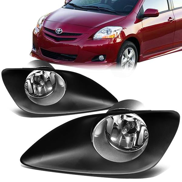 FAROS DE NIEBLA 06-11 TOYOTA YARIS SEDAN - W/ SWITCH - H11 BULB - CLEAR