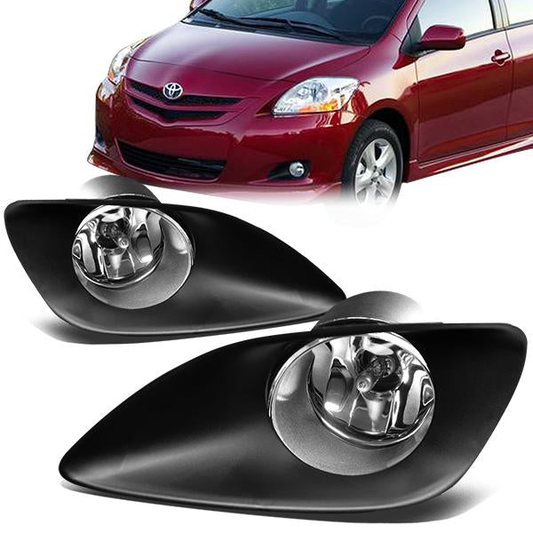 FAROS DE NIEBLA 06-11 TOYOTA YARIS SEDAN - W/ SWITCH - H11 BULB - CLEAR