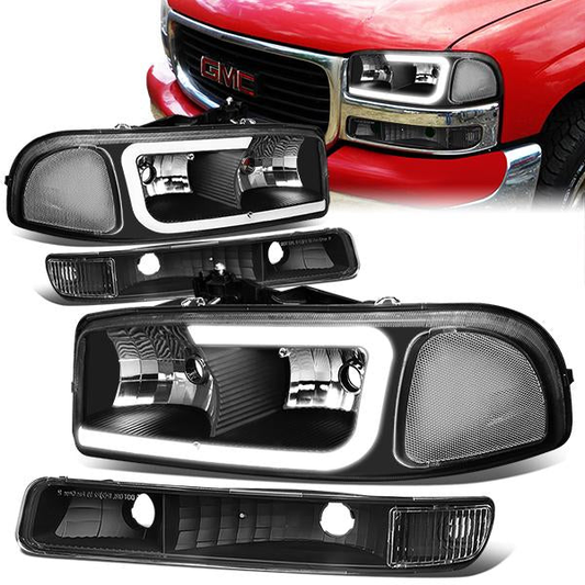 FAROS 99-07 GMC SIERRA 1500 / 01-07 GMC SIERRA 1500HD, SIERRA 2500HD, SIERRA 3500HD / 99-04 GMC SIERRA 2500 / 99-06 GMC YUKON / 00-06 GMC YUKON XL 1500, YUKON XL 2500 / 2001 GMC SIERRA C3 - DOES NOT FIT DENALI TRIMS / FITS 2007 CLASSIC MODELS ONLY - C-BAR