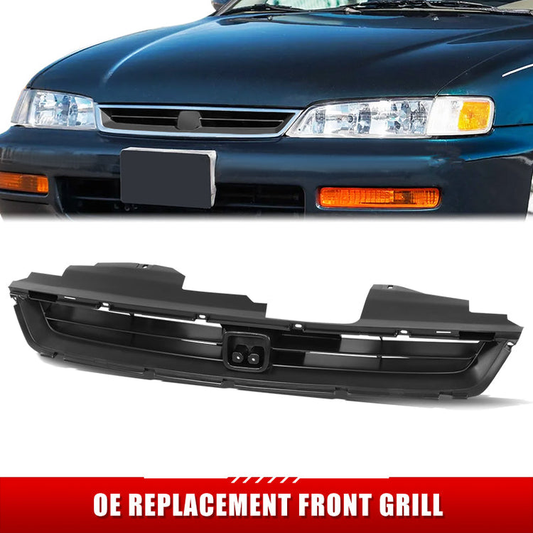 PARRILLA GRILLE - HD ACORD 94-97/ GRILLE ASS'Y 96-97/ MAT-BLACK (4CYL)/ W/O MOULDING//PARTS.NO,HO1200135//OEM NO,75101SV4902