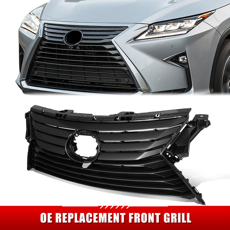 PARRILLA GRILLE - LX RX350/RX200T '16-'19/20-ON/ GRILLE ASS'Y 16-19/ W/PAINTED GRAY/ W/VIEW CAMERA/ W/O F SPORT