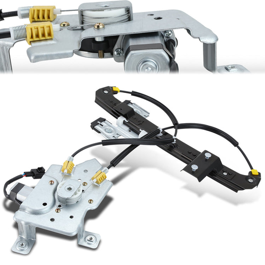 REGULADOR DE VENTANA WINDOW MOTORS & REGULATORS - METALLIC - 02-06 CADILLAC ESCALADE/00-06 CHEVY TAHOE/00-06GMC YUKON - METALLIC - BARE STEEL/PLASTIC