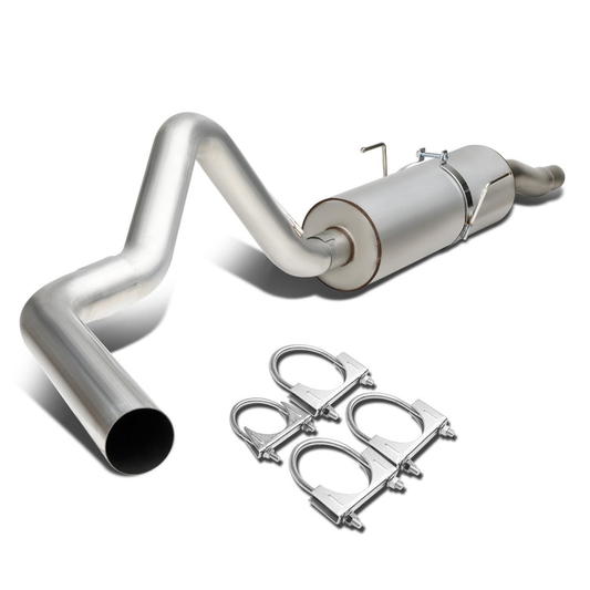 TUBERIA CATBACK CATBACK - 02-05 DODGE RAM 3.7L, 4.7L, 5.9L - STAINLESS STEEL