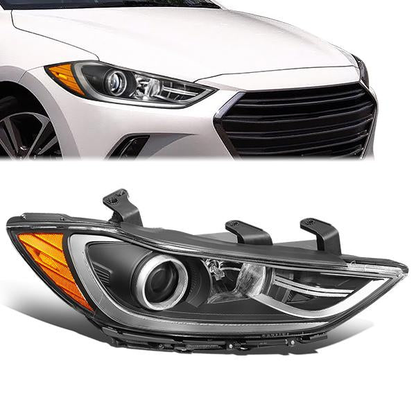 FAROS OE STYLE - 17-18 HYUNDAI ELANTRA SEDAN W/ TECH PACKAGE - 9005 HIGH / H7 LOW PY21W SIGNAL - RIGHT