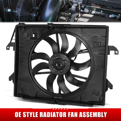 ABANICOS OE STYLE -RAM 1500 2014-2018 / RAM 1500 2022 / RAM 1500 CLASSIC 2019 - FITS 3.0L V6 DIESEL 14-19 MODELS / 5.7L V8 & 5.7L HYBRID 2022 MODEL