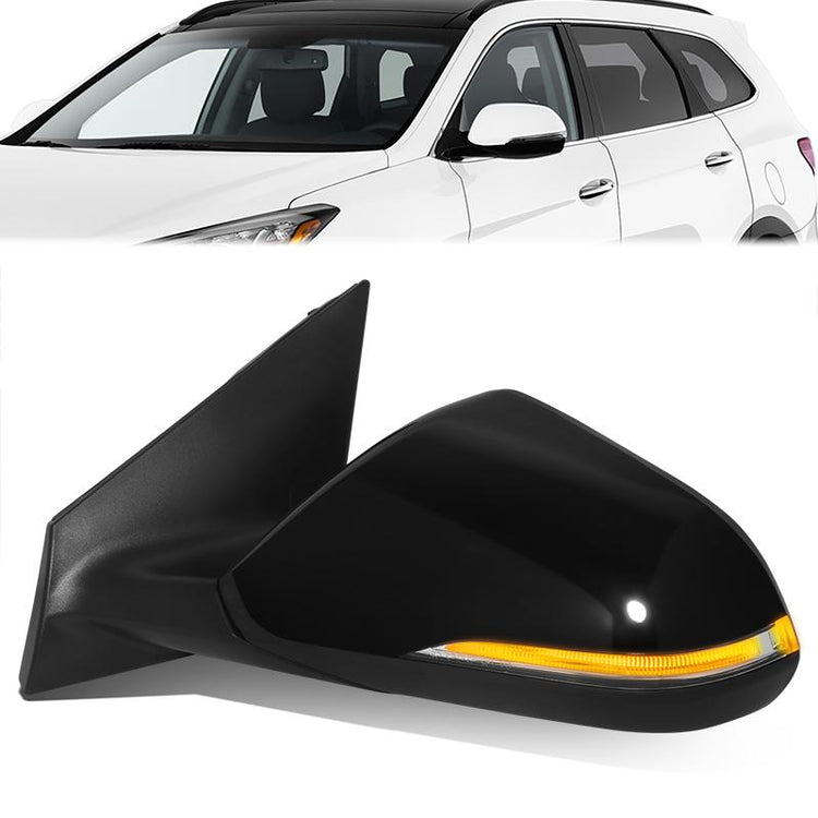 RETROVISOR MIRROR - HYUNDAI SONATA 2015-2017 - WITH POWER - WITH BLIND SPOT - OE STYLE - DRIVER LEFT SIDE