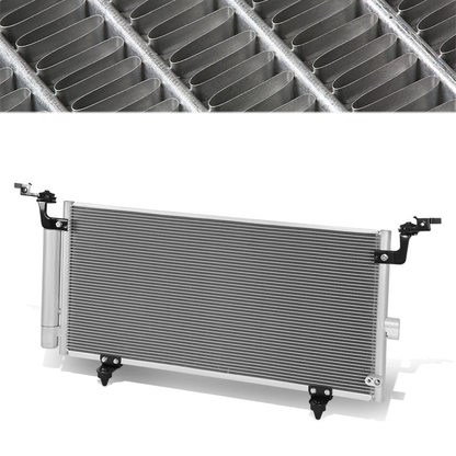 CONDENSADOR SUBARU LEGACY 2010-2014 / SUBARU OUTBACK 2010-2014 - ALUMINUM - SILVER