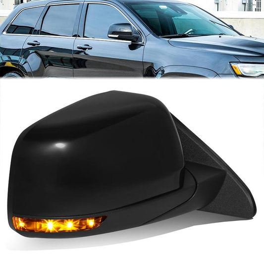 RETROVISOR MIRROR - JEEP GRAND CHEROKEE 2012-2017 - WITH POWER - WITH HEATED GLASS - WITH BLIND SPOT - FOR SRT - OE STYLE - PASSENGER RIGHT SIDE