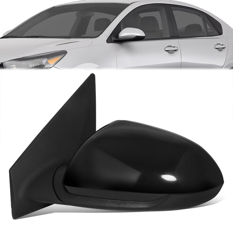 RETROVISOR MIRROR - OE STYLE - KIA RIO 21-23 - WITH POWER WITH HEATED GLASS - DRIVER SIDE - PAINT TO MATCH - BLACK