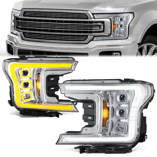 FAROS FORD F150 2018-2019  CHROME