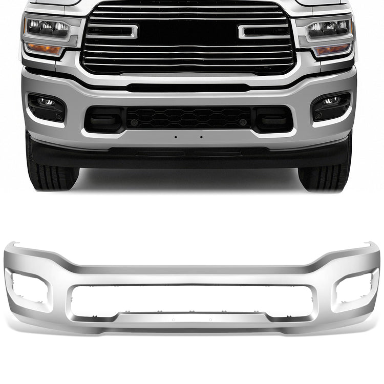 DEFENSA RAM 2500 2019-2024 - RAM 3500 2019-2024 - FITS MODELS WITH FOG LAMPS - CHROME
