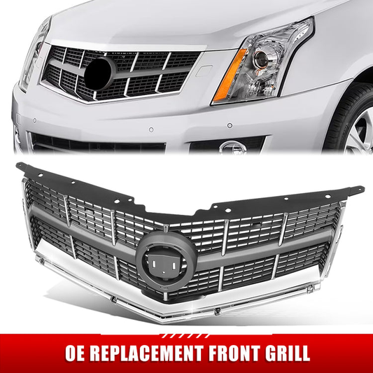 PARRILLA GRILLE - CADLAC SRX '10-'16/ GRILLE ASS'Y 10-12/ UPPER CHROME/SILVER/GRAY//PARTS.NO,GM1200629//OEM NO,25778321