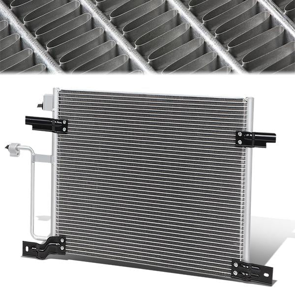 CONDENSADOR 00-04 DODGE DAKOTA - FITS 2.5L, 3.7L, 3.9L, 4.7L, 5.9L ENGINE MODELS - ALUMINIUM