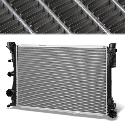 RADIADOR RADIATOR - OEM - 12-15 MERCEDES-BENZ C250 / 14-16 MERCEDES-BENZ E250 / 12-15 MERCEDES-BENZ SLK250 / 12-16 MERCEDES-BENZ SLK350 - FITS AUTOMATIC TRANSMISSION MODELS - DPI-13376