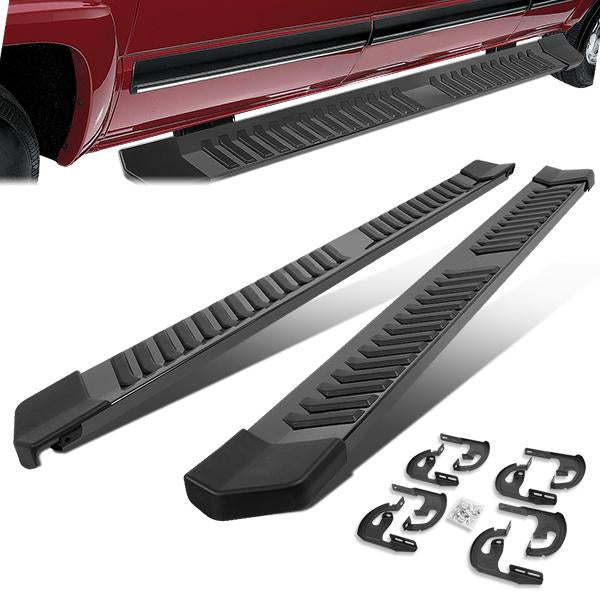 ESTRIBOS 6.25" - ALUMINUM - 04-14 FORD F-150 - CREW CAB - BLACK