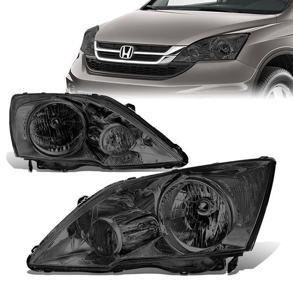 FAROS 07-11 HONDA CRV - H4 HIGH & LOW BEAM / 7440A SIGNAL / 168NA MARKER - SMOKE HOUSING / CLEAR CORNER