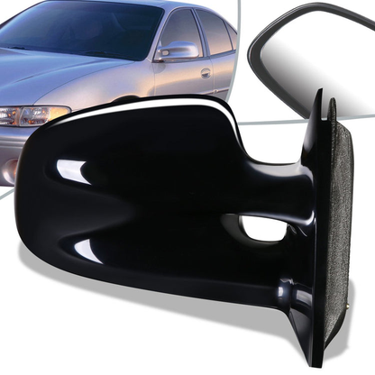 RETROVISOR MIRROR - OEM - 97-03 PONTIAC GRAND PRIX - POWERED - PAINTABLE - BLACK - RIGHT