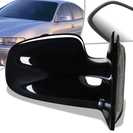 RETROVISOR MIRROR - OEM - 97-03 PONTIAC GRAND PRIX - POWERED - PAINTABLE - BLACK - RIGHT