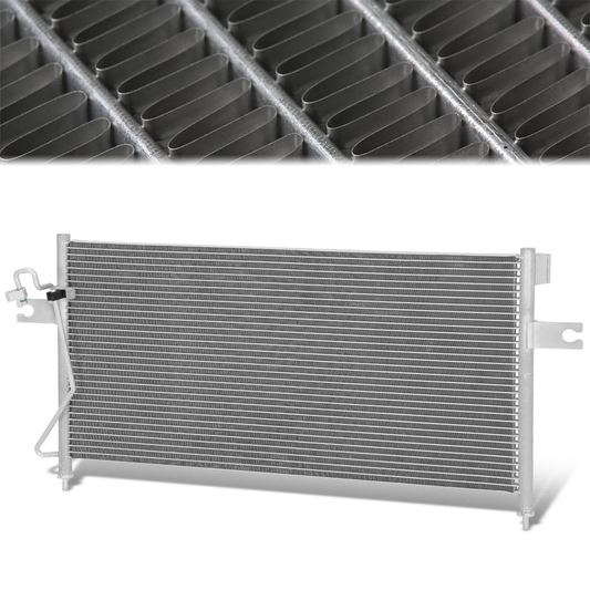 CONDENSADOR NISSAN FRONTIER 1998-2002 / NISSAN XTERRA 2000-2002 - ALUMINIUM