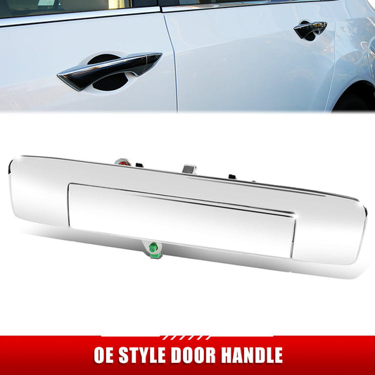 MANIJA DOOR HANDLE COVERS - TOYOTA TACOMA 05-08 - W/O CAMERA HOLE - STEEL / PLASTIC - CHROME
