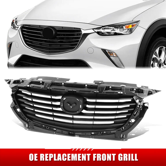 PARRILLA GRILLE - MZ CX3 15-16/17-22/ GRILLE ASS'Y 17-19/ MAT-DARK GRAY//PARTS.NO,MA1200206//OEM NO,D10J50710H