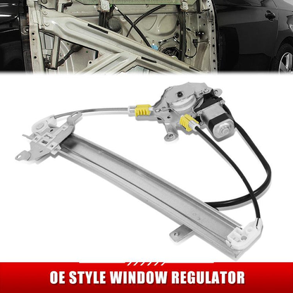 REGULADOR DE VENTANA WINDOW MOTORS & REGULATORS - MITSUBISHI LANCER 2002-2003 - METALLIC - BARE STEEL / PLASTIC