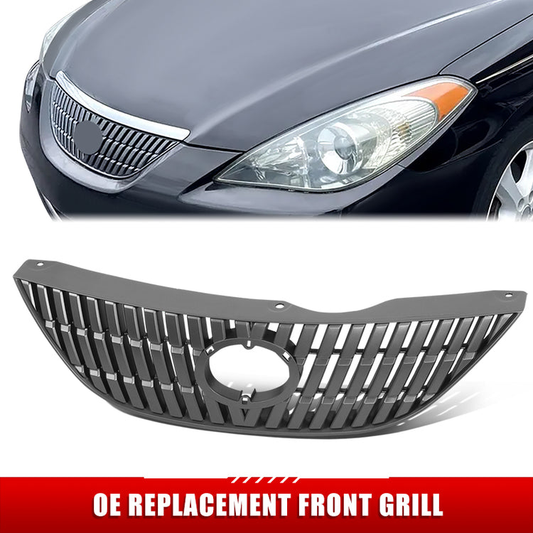 PARRILLA GRILLE - TY SOLRA '04-'08/ GRILLE ASS'Y 04-05/ W/PRIMED BLACK//PARTS.NO,TO1200281//OEM NO,53111AA070