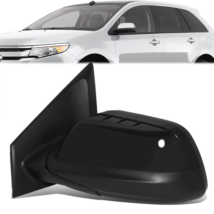 RETROVISOR MIRROR - OE STYLE - FORD EDGE 09-11 - WITH POWER WITH HEATED WITH BLIND SPOT WITH MEMORY - DRIVER SIDE - PAINT TO MATCH - BLACK
