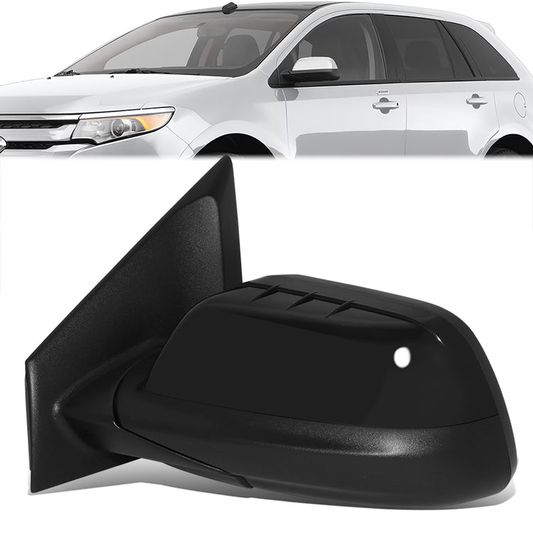 RETROVISOR MIRROR - OE STYLE - FORD EDGE 09-11 - WITH POWER WITH HEATED WITH BLIND SPOT WITH MEMORY - DRIVER SIDE - PAINT TO MATCH - BLACK