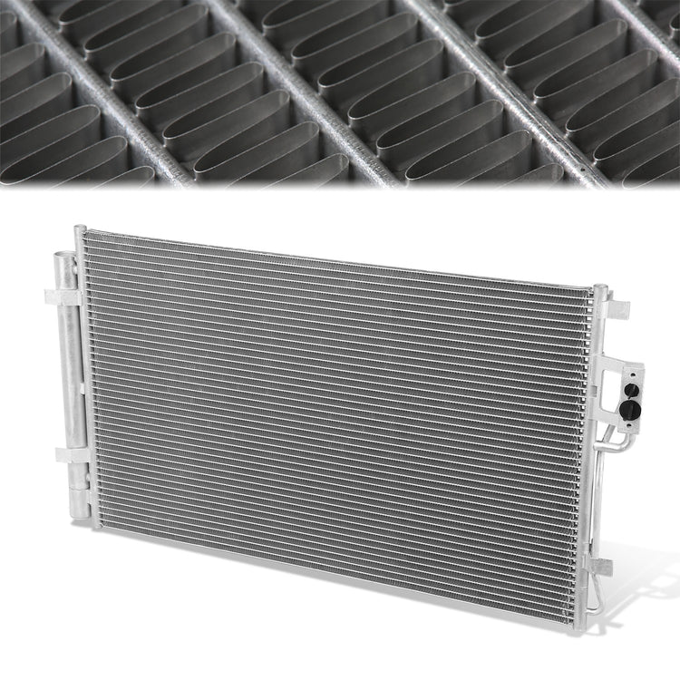 CONDENSADOR HYUNDAI SANTA FE 2010-2012 / KIA SORENTO 2011-2015 - ALUMINUM - SILVER