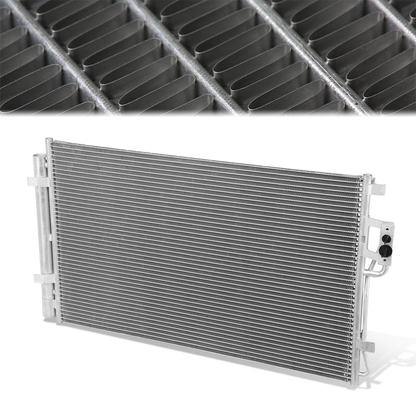 CONDENSADOR HYUNDAI SANTA FE 2010-2012 / KIA SORENTO 2011-2015 - ALUMINUM - SILVER