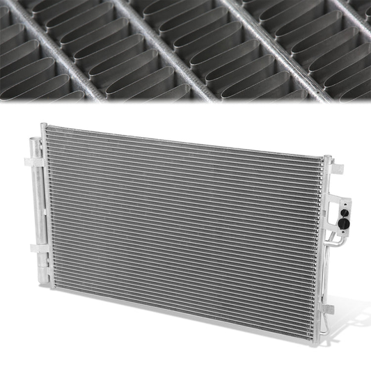 CONDENSADOR HYUNDAI SANTA FE 2010-2012 / KIA SORENTO 2011-2015 - ALUMINUM - SILVER