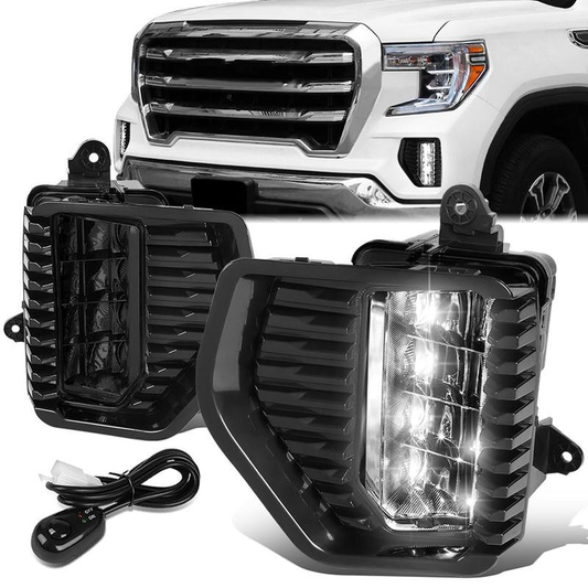 FAROS DE NIEBLA 19-22 GMC SIERRA 1500 - SMOKED