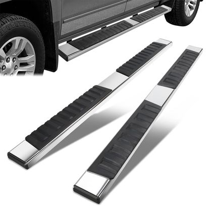 ESTRIBOS 07-18 CHEVY SILVERADO 1500 CREW CAB / 07-19 CHEVY SILVERADO 2500HD 3500HD CREW CAB / 07-18 GMC SIERRA 1500 CREW CAB / 07-19 GMC SIERRA 2500HD 3500HD CREW CAB - DOES NOT FIT DIESEL MODELS EQUIPPED WITH DEF TANK