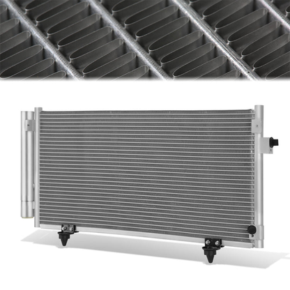 CONDENSADOR SUBARU CROSSTREK 2016-2017 / SUBARU FORESTER 2009-2013 / SUBARU IMPREZA 2008-2016 / SUBARU XV CROSSTREK 2013-2015 - ALUMINUM - SILVER